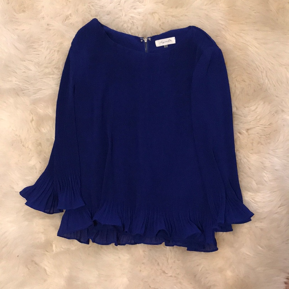 Navy blouse